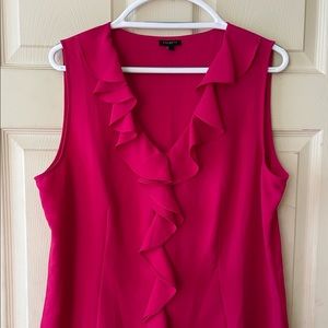 Talbot’s plus size sleeveless blouse